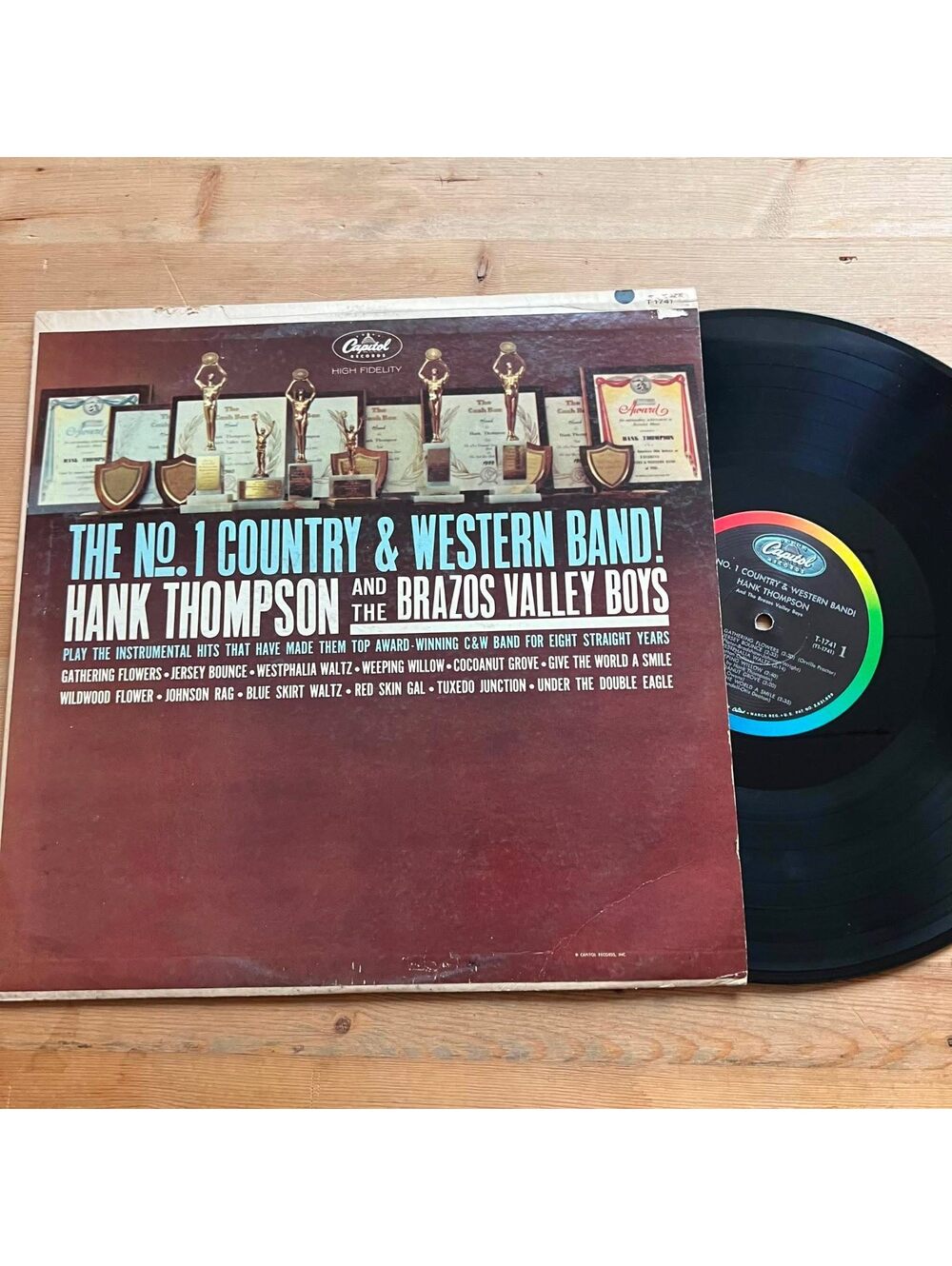 Various - The No.1 Country & Western Band! 33rpm VG+ VR15